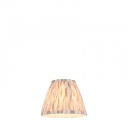 74484-001 - Shade Only - 16 cm Neutral Tone Tapered Shade - Clip Gimbal