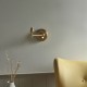 74524-001 - Base Only - Aged Brass Wall Lamp