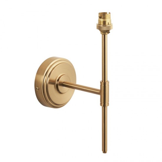 74525-001 - Base Only - Aged Brass Wall Lamp