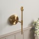 74525-001 - Base Only - Aged Brass Wall Lamp