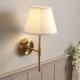 74525-001 - Base Only - Aged Brass Wall Lamp