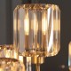 82795-001 Antique Brass 9 Light Centre Fitting with Crystal