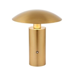 78797-001 Rechargeable Brushed Gold LED Table Lamp