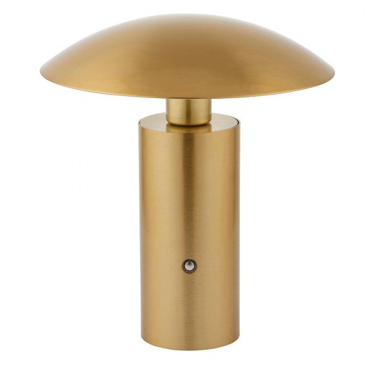 78797-001 Rechargeable Brushed Gold LED Table Lamp