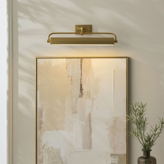 82917-001 Warm Brass USB Rechargeable Picture Light