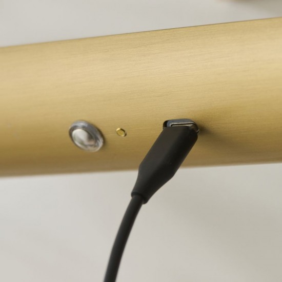 82917-001 Warm Brass USB Rechargeable Picture Light