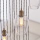 78900-001 Antique Brass 13 Light Cluster Pendant with Clear Glass