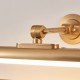 83014-001 Warm Brass USB Rechargeable Picture Light