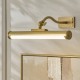 83015-001 Warm Brass USB Rechargeable Picture Light