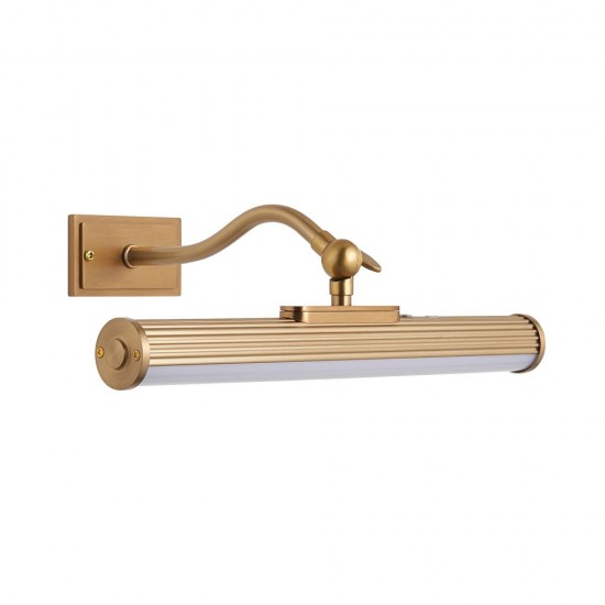83017-001 Warm Brass USB Rechargeable Picture Light