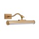 83017-001 Warm Brass USB Rechargeable Picture Light