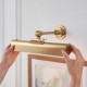 83018-001 Warm Brass USB Rechargeable Picture Light