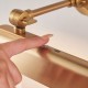 83018-001 Warm Brass USB Rechargeable Picture Light
