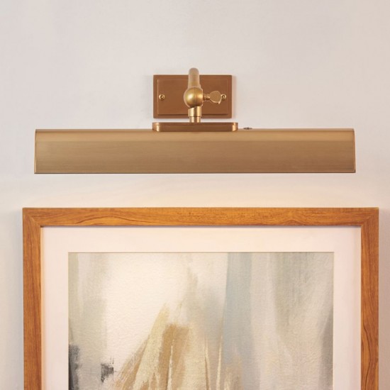 83019-001 Warm Brass USB Rechargeable Picture Light