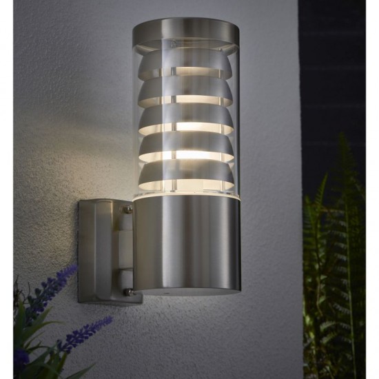 21769-001 Brushed Stainless Steel Wall Lamp