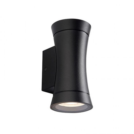 22107-001 Textured Black Up&Down Wall Lamp 22107-001 Textured Black Up&Down Wall Lamp
