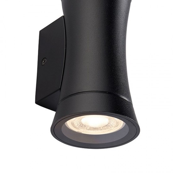 22107-001 Textured Black Up&Down Wall Lamp 22107-001 Textured Black Up&Down Wall Lamp