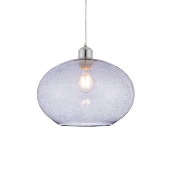 22572-001 - Shade Only - Grey Glass Shade for Pendant