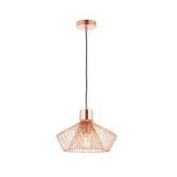 22735-001 Copper Twist Pendant