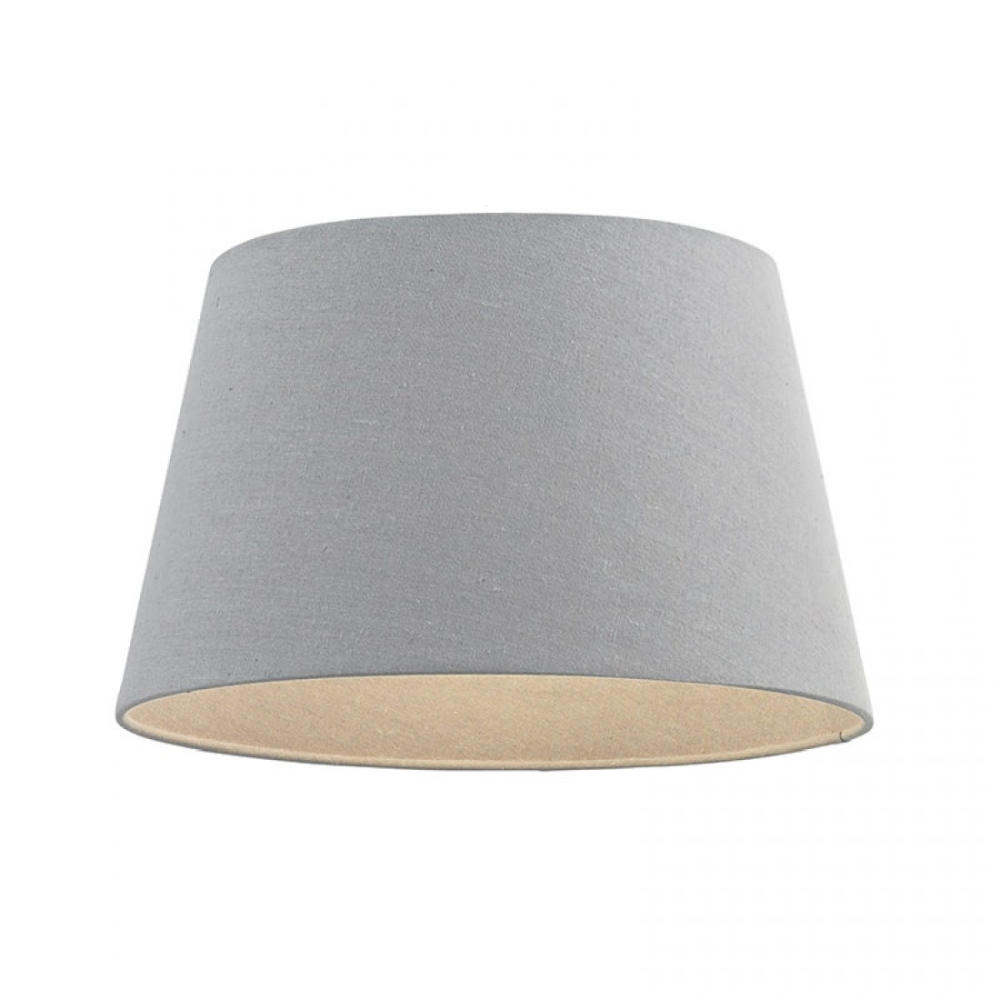 grey tapered lamp shade