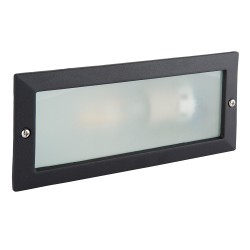 22410-001 Textured Black Brick Light