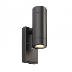 31779-001 Black Up & Down Photocell Wall Lamp 31779-001 Black Up & Down Photocell Wall Lamp
