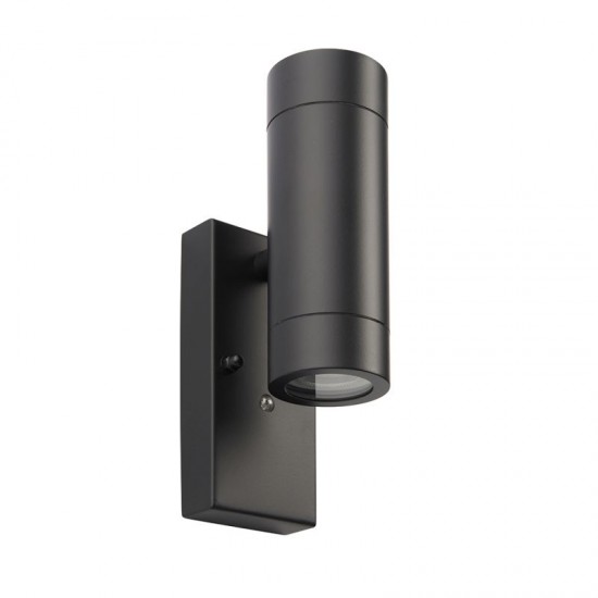 31779-001 Black Up & Down Photocell Wall Lamp