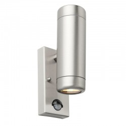 31806-001 Stainless Steel Up & Down PIR Wall Lamp 31806-001 Stainless Steel Up & Down PIR Wall Lamp