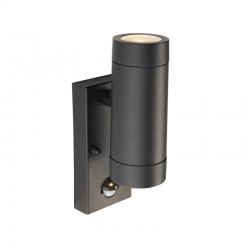 31809-001 Black Up & Down PIR Wall Lamp 31809-001 Black Up & Down PIR Wall Lamp