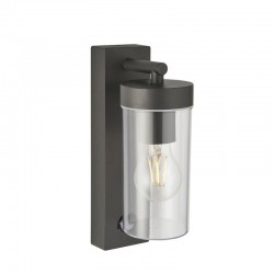 31846-001 Anthracite Grey PIR Wall Lamp with Clear Diffuser 31846-001 Anthracite Grey PIR Wall Lamp with Clear Diffuser