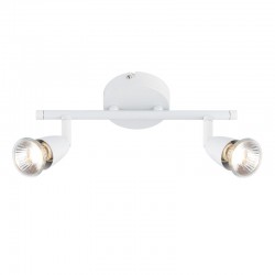 21886-001 Gloss White 2 Light Spotlights 21886-001 Gloss White 2 Light Spotlights