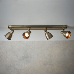 50819-001 Antique Brass 4 Spotlights