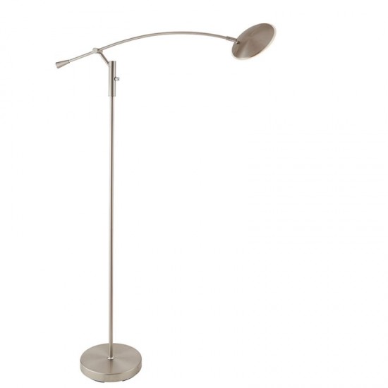 50928-001 Satin Nickel LED Floor Lamp
