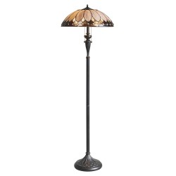 51263-001 Tiffany Glass & Dark Bronze Floor Lamp 51263-001 Tiffany Glass & Dark Bronze Floor Lamp