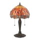 51739-001 Tiffany Glass & Dark Bronze Table Lamp