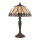 51759-001 Tiffany Glass & Dark Bronze Table Lamp