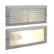 22144-001 Textured Grey & Frosted Glass Brick Light
