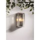 7823-001 Brushed Stainless Steel Lantern Wall Lamp