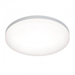 32750-001 Silver LED Flush with White Diffuser