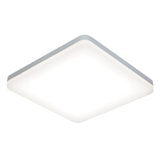 32749-001 Silver LED Flush with White Diffuser