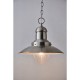 31667-001 Satin Nickel Fisherman Pendant