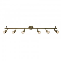 31703-001 Antique Brass 6 Light Spotlights 31703-001 Antique Brass 6 Light Spotlights
