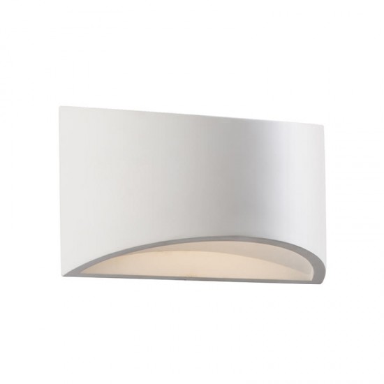 31876-001 White Plaster Up & Down LED Wall Lamp