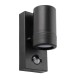 62430-001 Outdoor Black PIR Wall Lamp