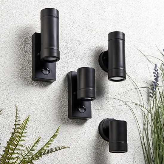 62431-001 Outdoor Black Wall Lamp