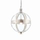 64700-001 Clear Glass & Bright Nickel Big Lantern Pendant 64700-001 Clear Glass & Bright Nickel Big Lantern Pendant