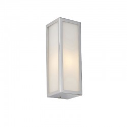 64757-001 Bathroom Chrome Wall Lamp with Frosted Glass 64757-001 Bathroom Chrome Wall Lamp with Frosted Glass