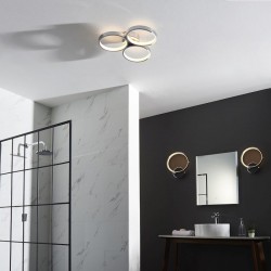 64763-001 Polished Chrome 3 Light LED Ceiling Lamp 64763-001 Polished Chrome 3 Light LED Ceiling Lamp