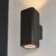 64770-001 Outdoor Textured Black Up&Down Wall Lamp 64770-001 Outdoor Textured Black Up&Down Wall Lamp