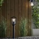 64774-001 Outdoor Black Post with Clear Diffuser